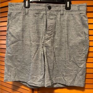Hurley flat front short with Nike Dry Fi, 7in inseam